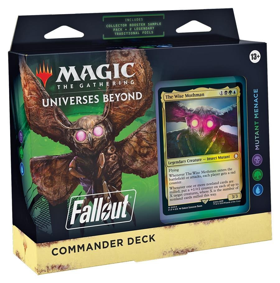 Magic the Gathering - Universes Beyond: Fallout: &quot;Mutant Menace&quot; Commander Deck - 195166228532 - CrystalLotus.eu