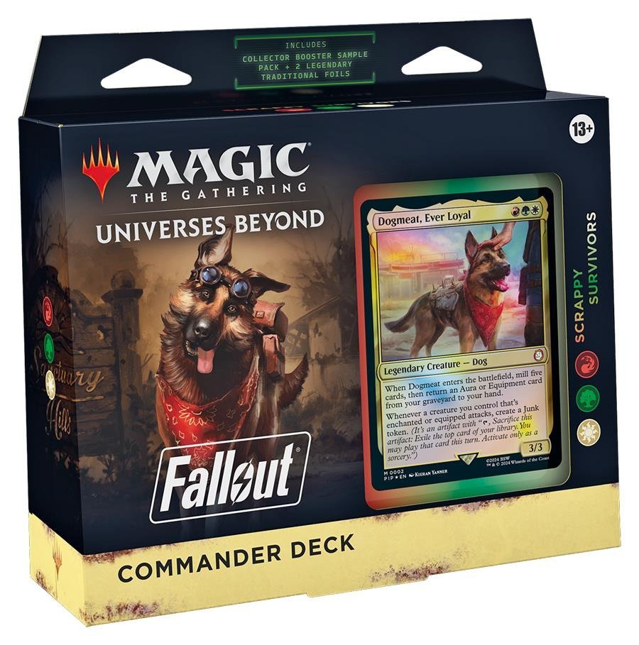 Magic the Gathering - Universes Beyond: Fallout: &quot;Scrappy Survivors&quot; Commander Deck - 195166228532 - CrystalLotus.eu