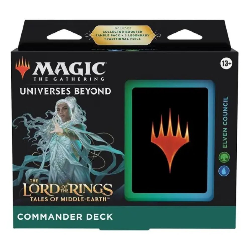 Magic the Gathering - Universes Beyond The Lord of the Rings: Tales of Middle - Earth Commander Deck : Elven Council - 195166205052 - CrystalLotus.eu