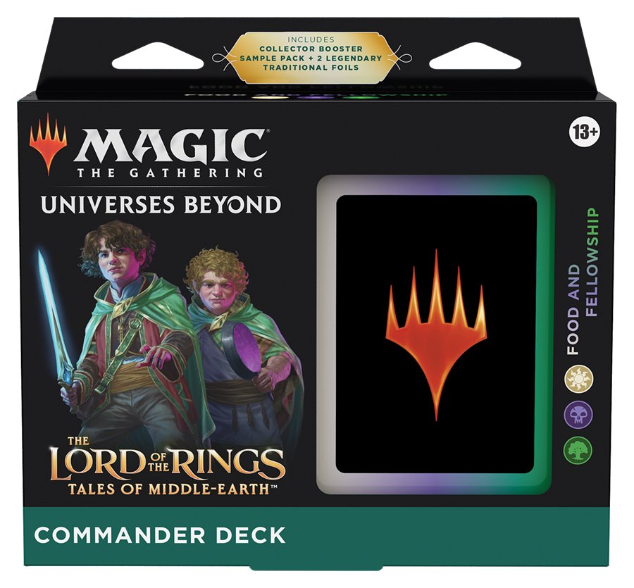 Magic the Gathering - Universes Beyond The Lord of the Rings: Tales of Middle - Earth Commander Deck : Food and Fellowship - 195166205052 - CrystalLotus.eu