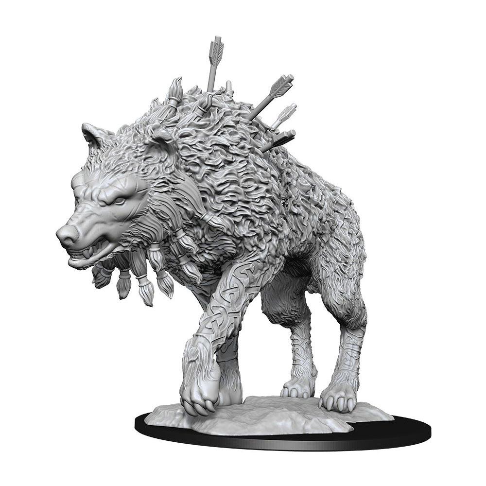 Magic the Gathering Unpainted Miniature Cosmo Wolf - 634482902813 - CrystalLotus.eu