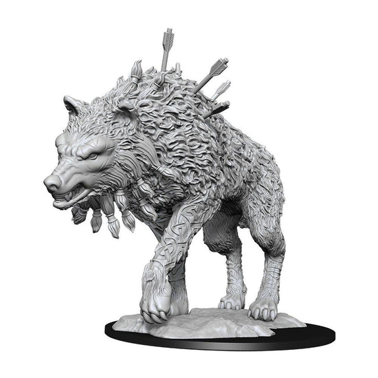 Magic the Gathering Unpainted Miniature Cosmo Wolf - 634482902813 - CrystalLotus.eu