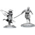 Magic the Gathering Unpainted Miniature: Kaito Shizuki & The Wanderer - 634482905043 - CrystalLotus.eu