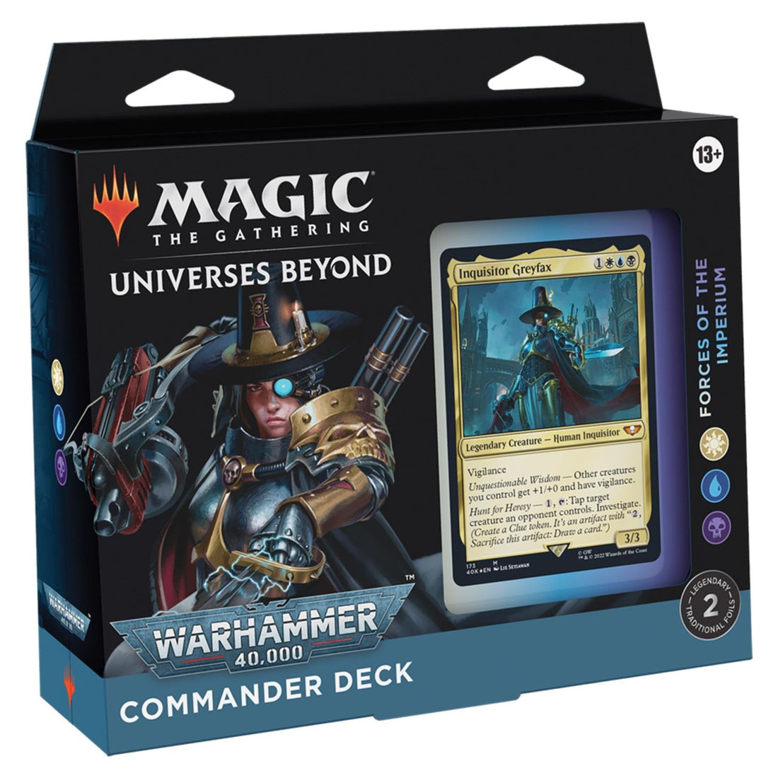 Magic the Gathering - Warhammer 40000 Commander Deck: Forces of the Imperium - 195166173467 - CrystalLotus.eu