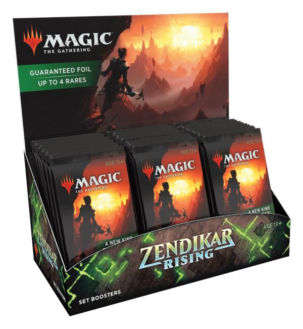 Magic the Gathering - Zendikar Rising Set Booster Box (30 Packs) - 630509951529 - CrystalLotus.eu