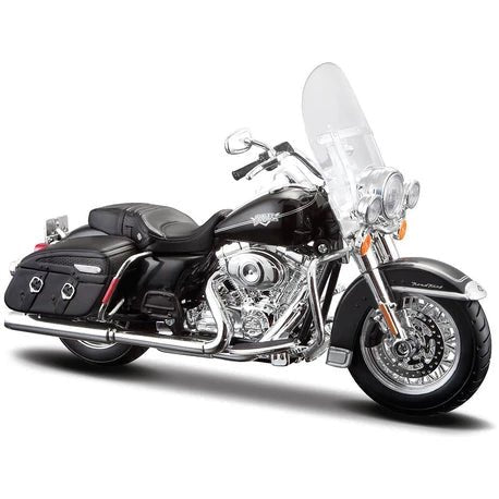 Maisto 1:12 Harley-Davidson Motorcycles - 2013 FLHRC Road King Classic Black - 090159323228 - Crystal Lotus