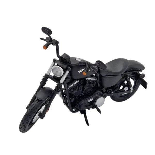 Maisto 1:12 Harley-Davidson Motorcycles - 2014 Sportster Iron 883 Flat Black - 090159323266 - Crystal Lotus