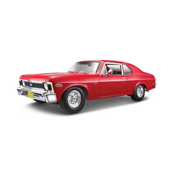 Maisto 1:18 Special Edition 1970 Chevrolet Nova SS Coupe Red - 090159311324 - Crystal Lotus