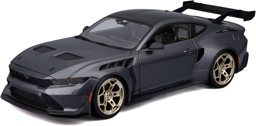 Maisto 1:18 Special Edition 2025 Ford Mustang GTD Grey - 090159314684 - Crystal Lotus