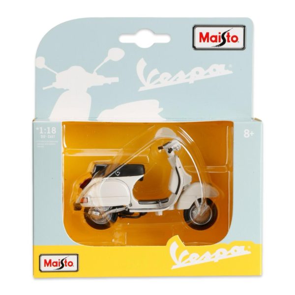 Maisto 1:18 Vespa Assortment 1945-2017 (12 Designs) - 090159315407 - Crystal Lotus