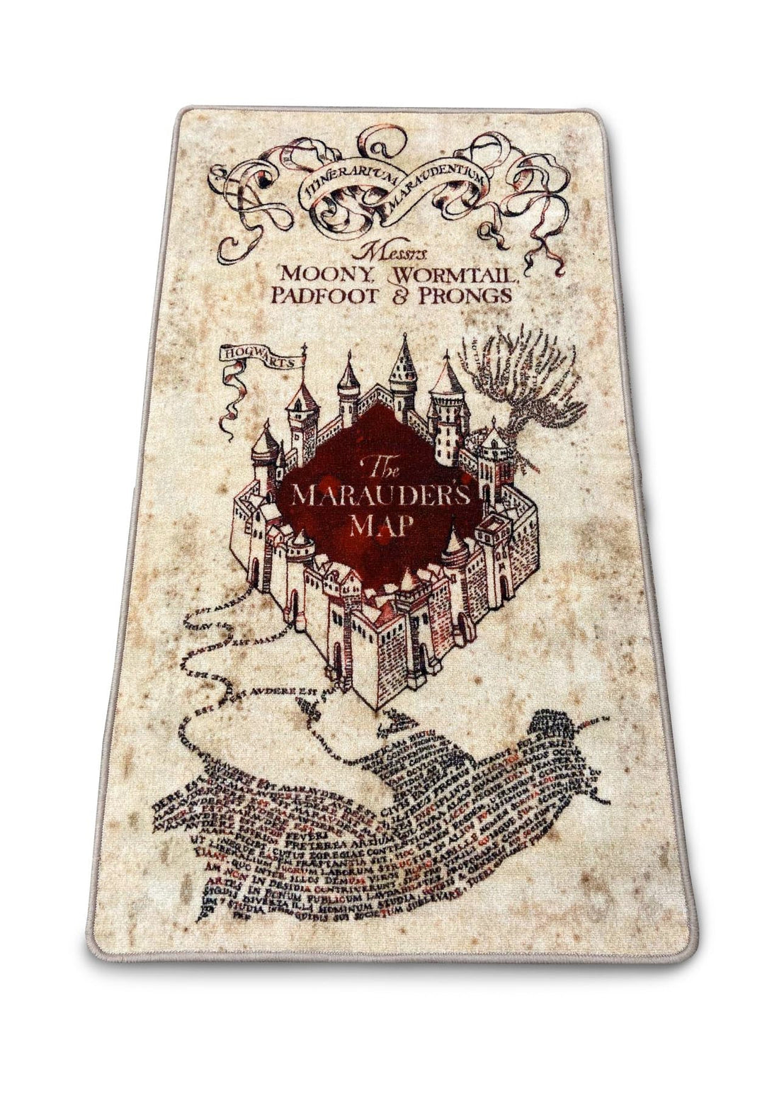 Marauders Map Harry Potter 76 x 133 indoor mat - 5055437928682 - CrystalLotus.eu