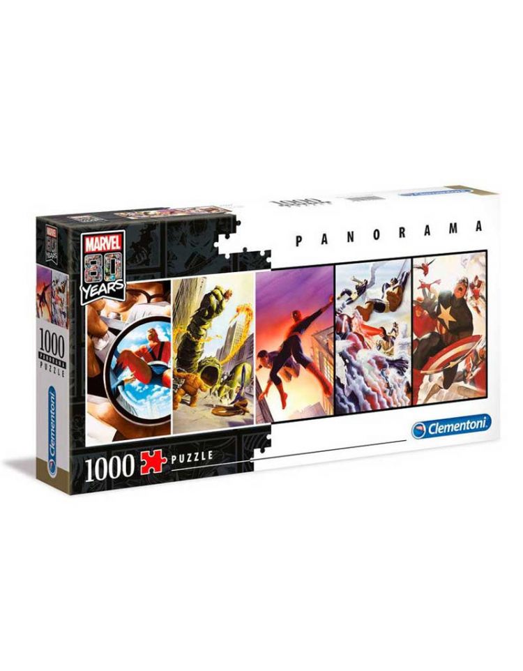 Marvel 80th Anniversary Panorama Puzzle Characters - 8005125395460 - CrystalLotus.eu