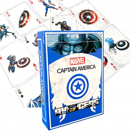 Marvel Captain America Stripper Card Deck Standard Index - 8809286154573 - CrystalLotus.eu