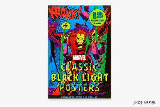 Marvel Classic Black Light Collectible Poster Portfolio - EN - 9781419756221 - CrystalLotus.eu