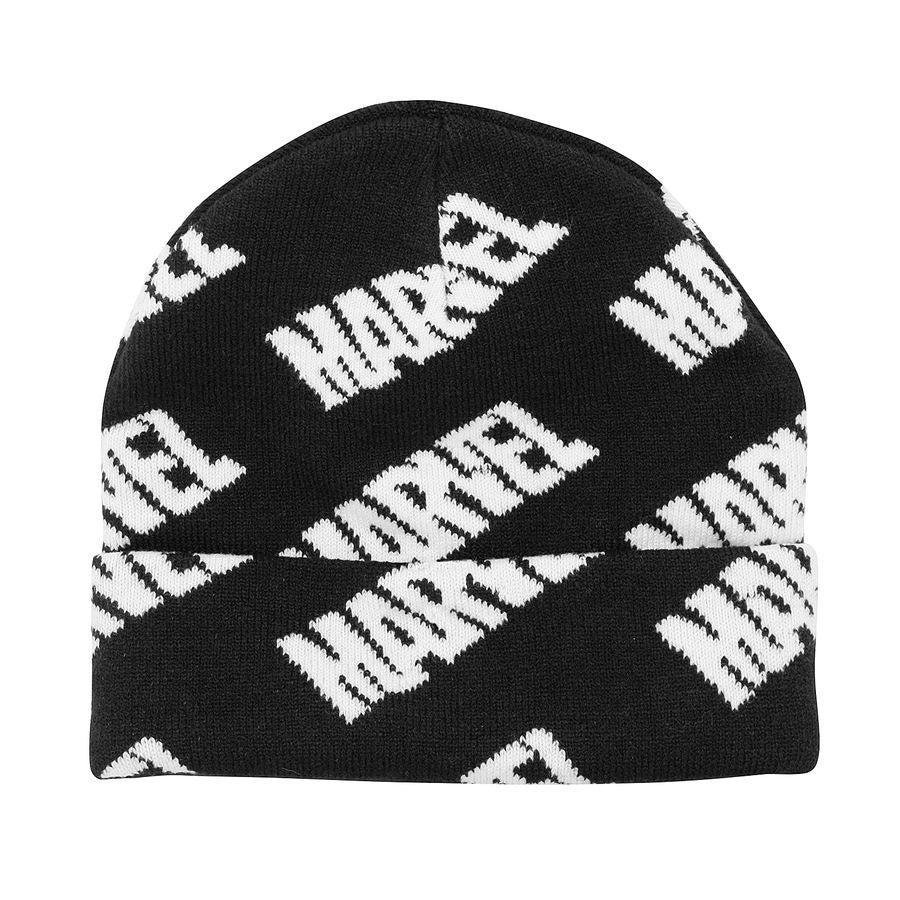 Marvel Comics Beanie Repeating Logo (One Color) - 5055910349454 - CrystalLotus.eu