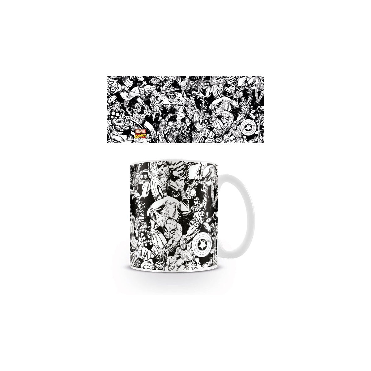 Marvel Comics (Characters) Mug - 5050574234450 - CrystalLotus.eu