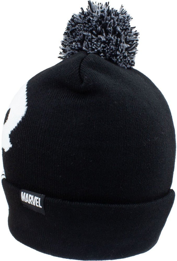 Marvel Comics Punisher Beanie Skull (Color Black) - 5056463409978 - CrystalLotus.eu