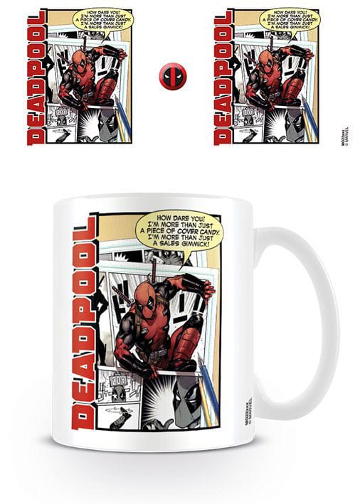 Marvel Mug Deadpool Off The Page - 5050574250528 - CrystalLotus.eu