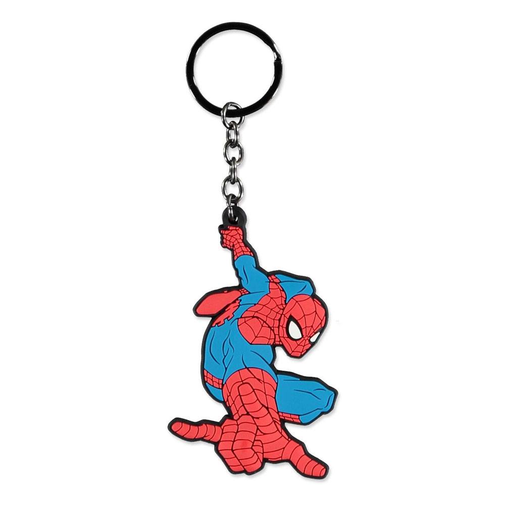 Marvel Rubber Keychain Spider - Man - 8718526147629 - CrystalLotus.eu