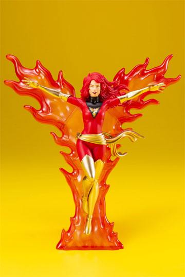 Marvel Universe ARTFX+ Statue 1/10 Phoenix Furious Power (Red Costume) 24 cm - 4934054013524 - CrystalLotus.eu