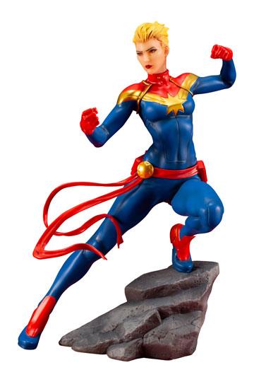 Marvel Universe Avengers Series ARTFX+ PVC Statue 1/10 Captain Marvel 17 cm - N/A - CrystalLotus.eu