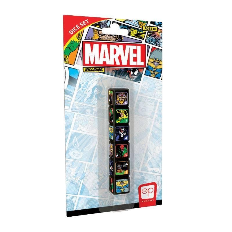 Marvel Villians Dice Set - 700304155801 - CrystalLotus.eu