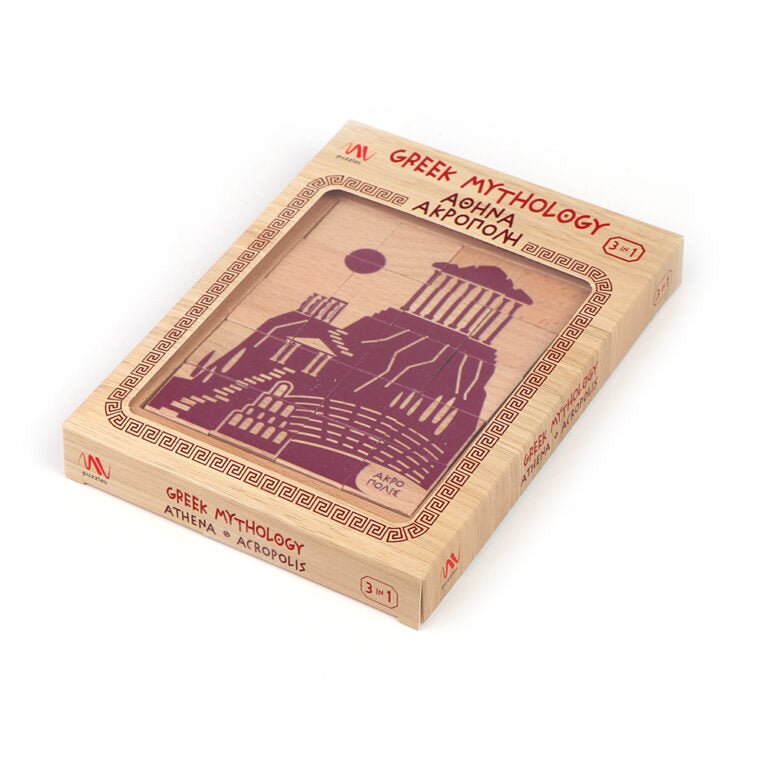 Mathv Games - Brain Teaser Greek Mythology: Athena / Acropolis - 5213014251930 - Crystal Lotus