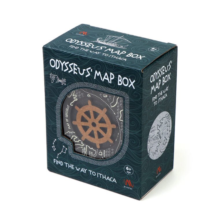 Mathv Games - Brain Teaser Odysseus’ Map Box - 5213014252005 - Crystal Lotus