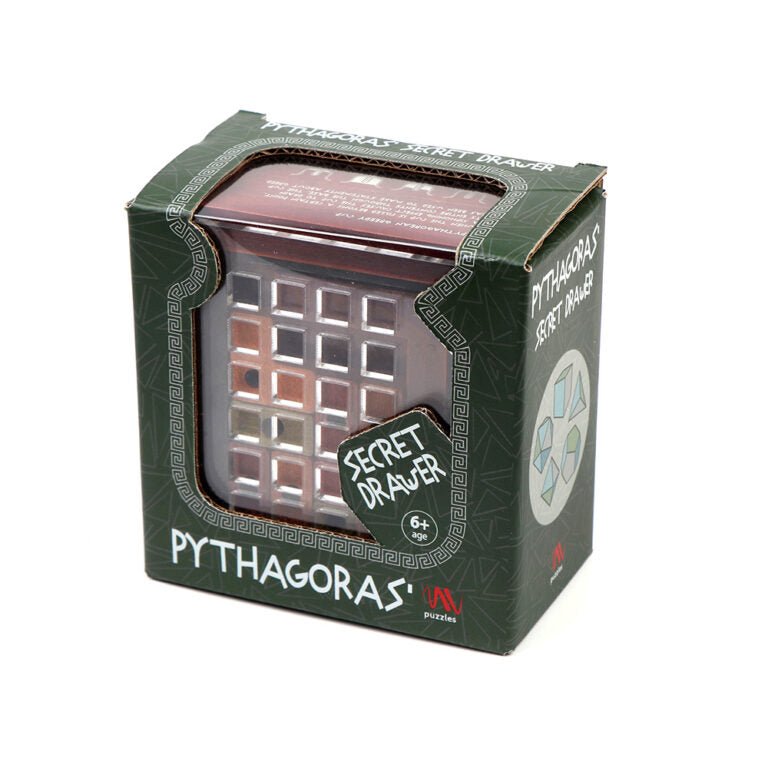 Mathv Games - Brain Teaser Pythagoras’ Secret Drawer - 5213014251992 - Crystal Lotus