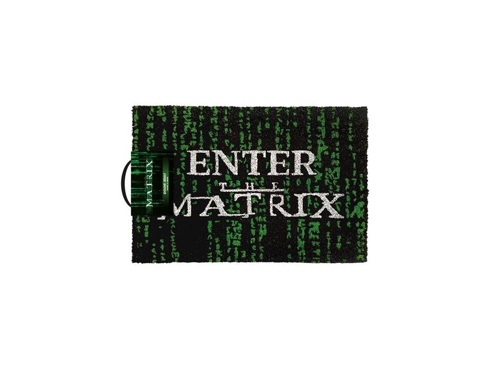 Matrix Doormat Enter the Matrix 40 x 60 cm - 5050293859651 - CrystalLotus.eu