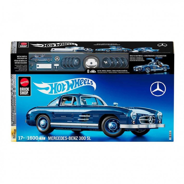 Mattel - Hot Wheels Premium Αυτοκινητάκια - Mercedes-Benz 300 SL (HWW25) - 194735221899 - crystallotus.eu