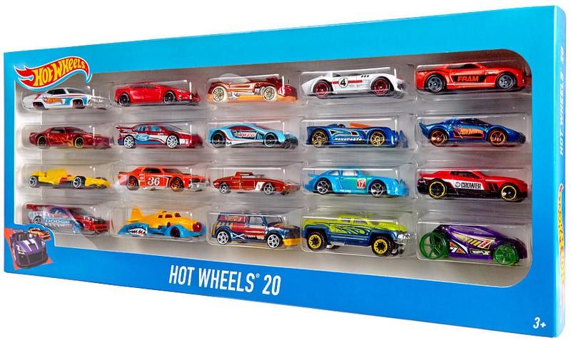 Mattel - Hot Wheels Set of 20 (H7045) - 027084257373 - Crystal Lotus