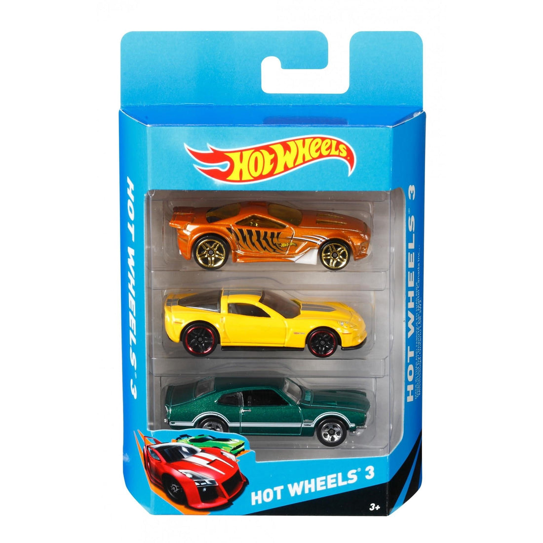 Mattel - Hot Wheels Set of 3 (K5904) - 027084425611 - Crystal Lotus