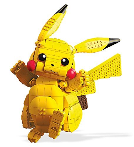 MATTEL Mega Construx Pokémon Jumbo Pikachu (825 Pieces) - 887961661149 - CrystalLotus.eu