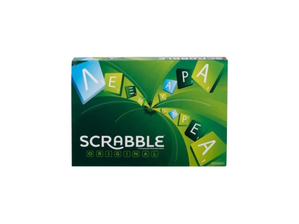 Mattel Scrabble Original Y9600 (Greek Version) - 746775260767 - CrystalLotus.eu