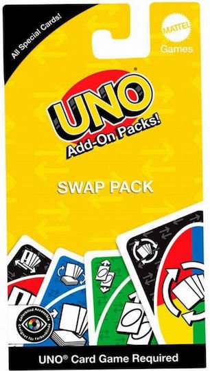 Mattel - UNO Add-On Packs - Swap Pack (Greek Version) (JCV55) - 194735276806 - Crystal Lotus