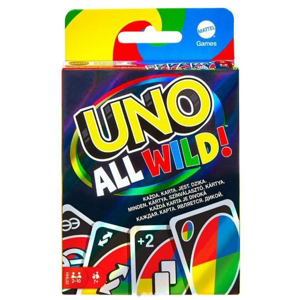 Mattel - UNO All Wild (HHL35) - 194735070633 - Crystal Lotus