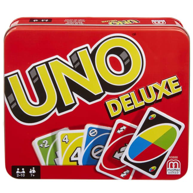 Mattel - UNO Deluxe Card Game (Greek Version) (K0888) - 027084378078 - Crystal Lotus