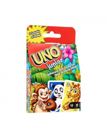 Mattel UNO Junior GKF04 (Greek Version) - 887961824728 - CrystalLotus.eu