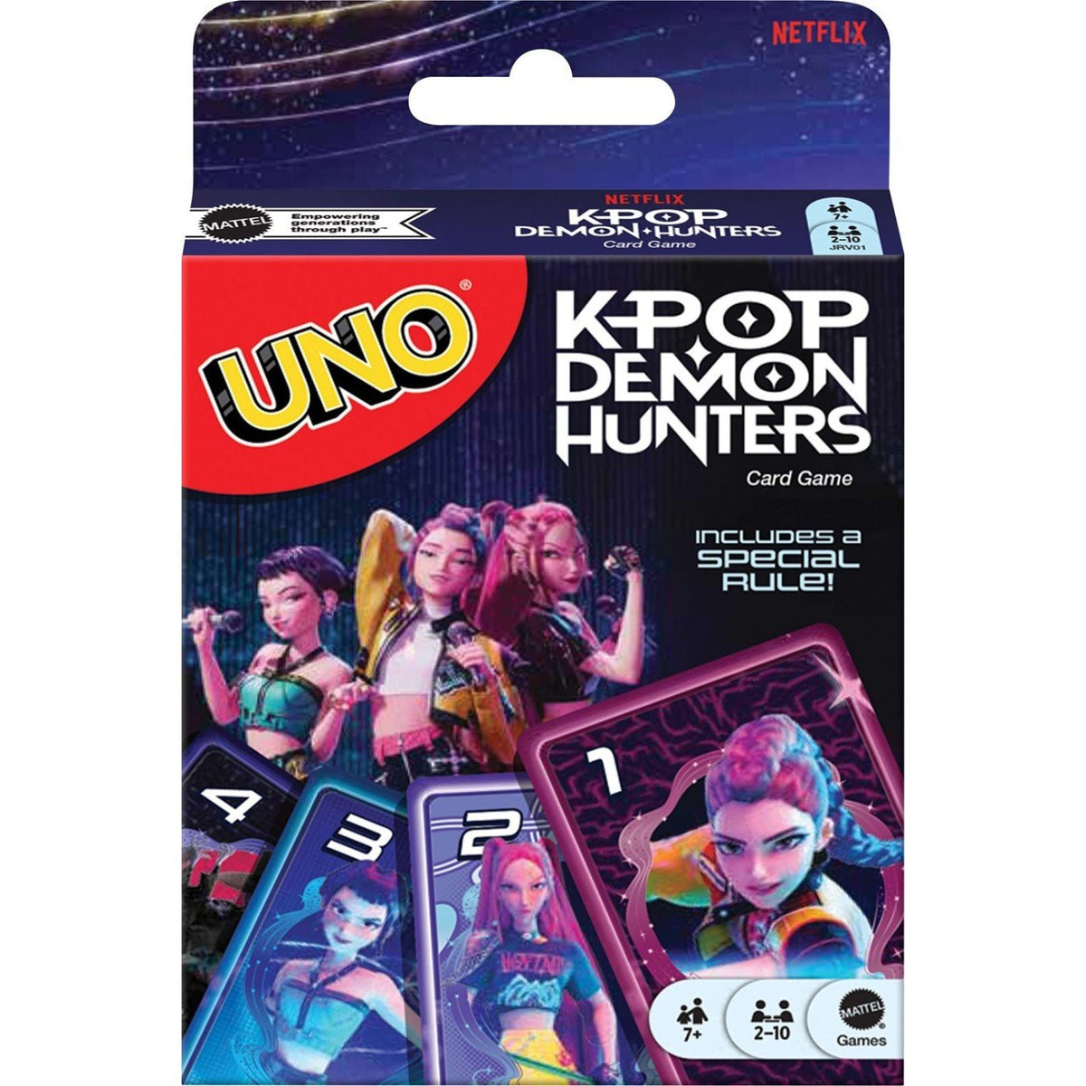 Mattel - Uno K-Pop Demon Hunters (JRV01) - 194735428175 - Crystal Lotus