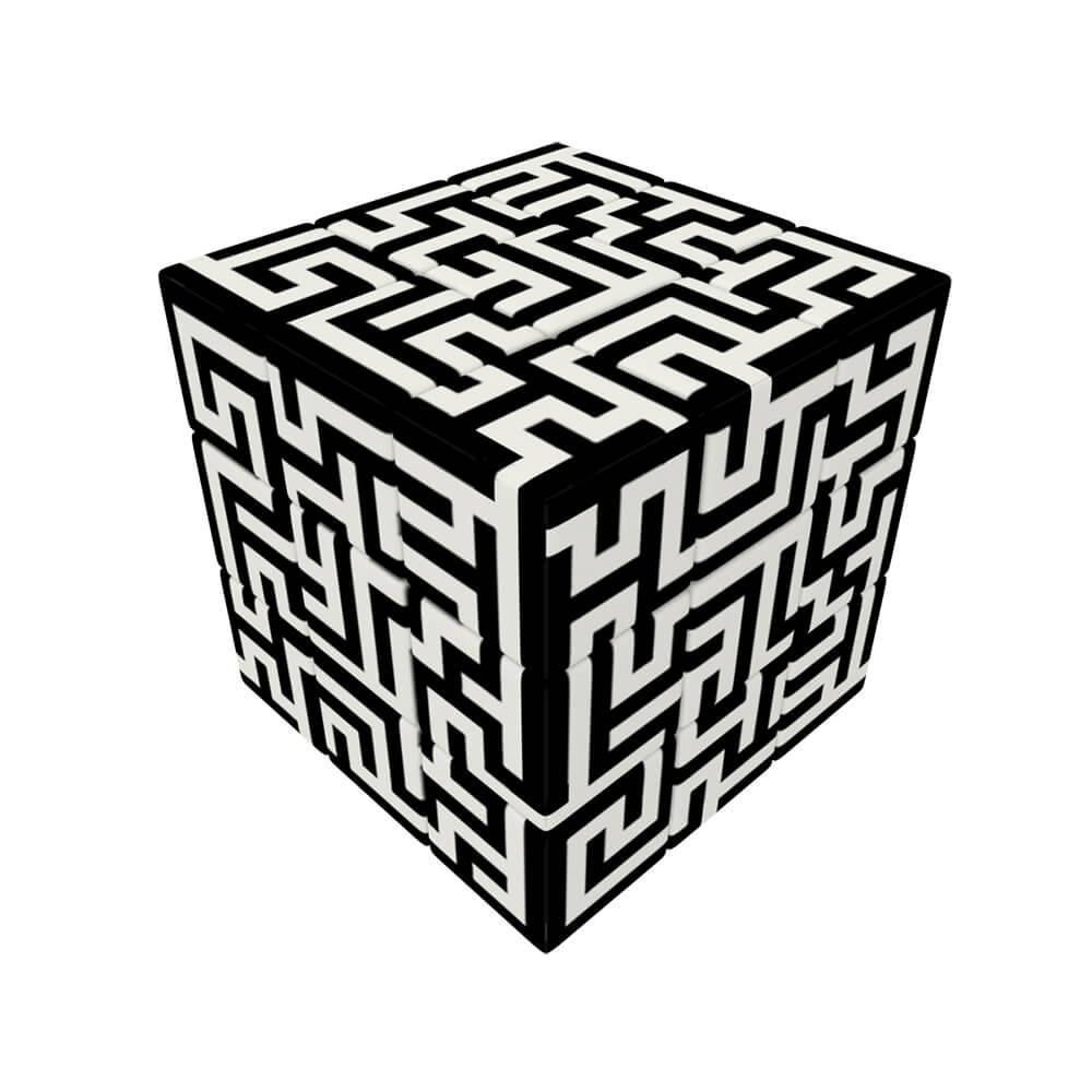 Maze – V - CUBE 3 Flat - 5206457000494 - CrystalLotus.eu