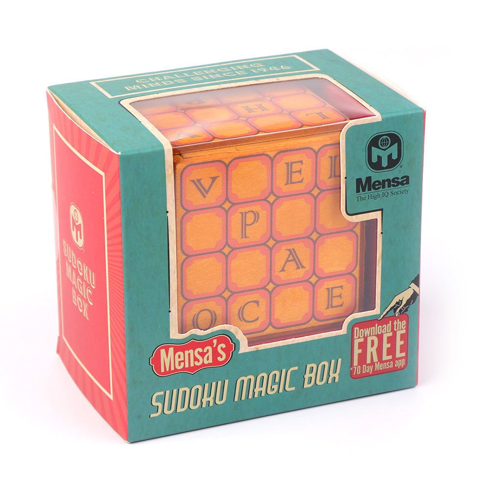 Mensa Sudoku Magic Box - 6975345723331 - CrystalLotus.eu