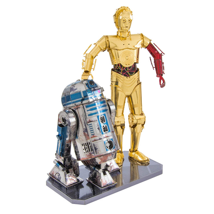 Metal Earth C - 3PO and R2 - D2 Deluxe Set - 032309017106 - CrystalLotus.eu