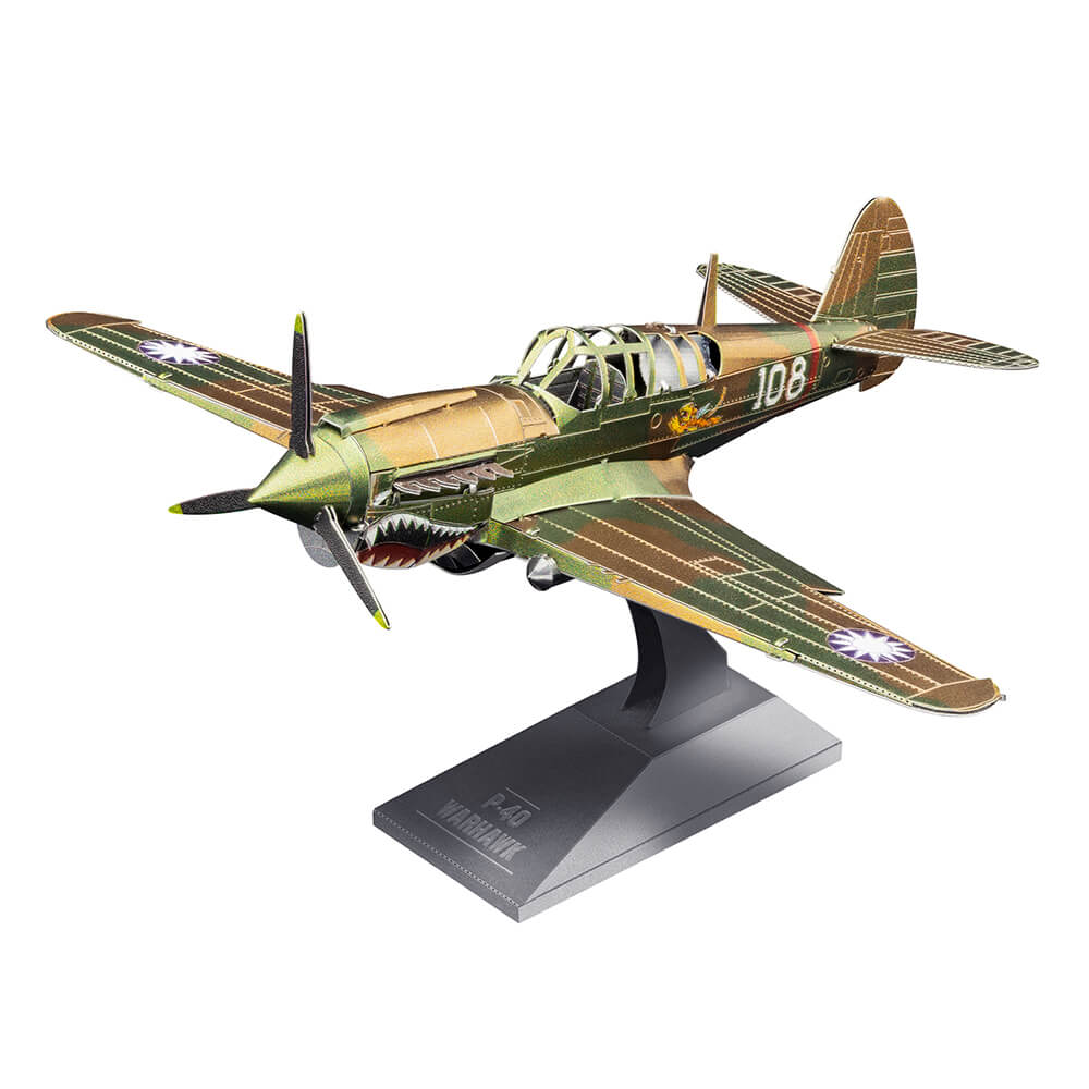 Metal Earth P - 40 Warhawk - 032309012132 - CrystalLotus.eu