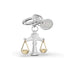 Metalmorphose Bag Charms - MTM356 - Libra Bag Charm - 5404006063277 - Crystal Lotus