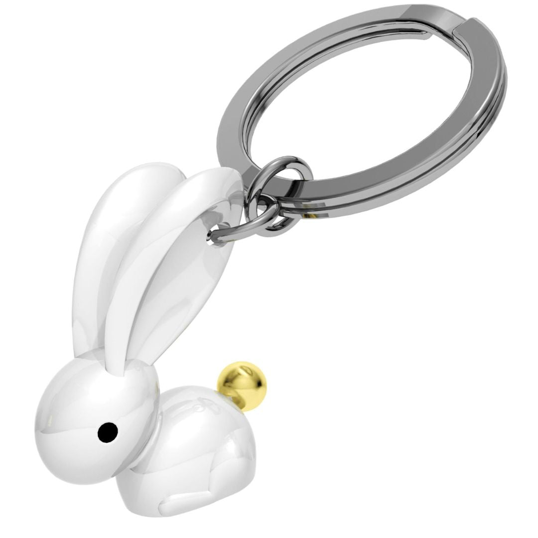 Metalmorphose Keychain - MTM068 - Bunny Key Ring - 5404006034000 - Crystal Lotus