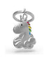 Metalmorphose Keychain - MTM105 - 01 - Unicorn in Clouds Key Ring - 5404006038657 - Crystal Lotus