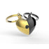 Metalmorphose Keychain - MTM116 - 01 - Puzzle Heart Key Ring - 5404006038749 - Crystal Lotus