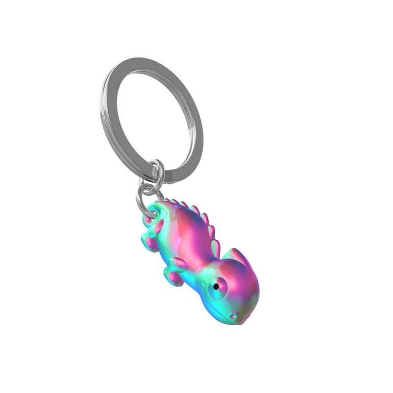 Metalmorphose Keychain - MTM131 - 03 - Chameleon Key Ring - 5404006043859 - Crystal Lotus
