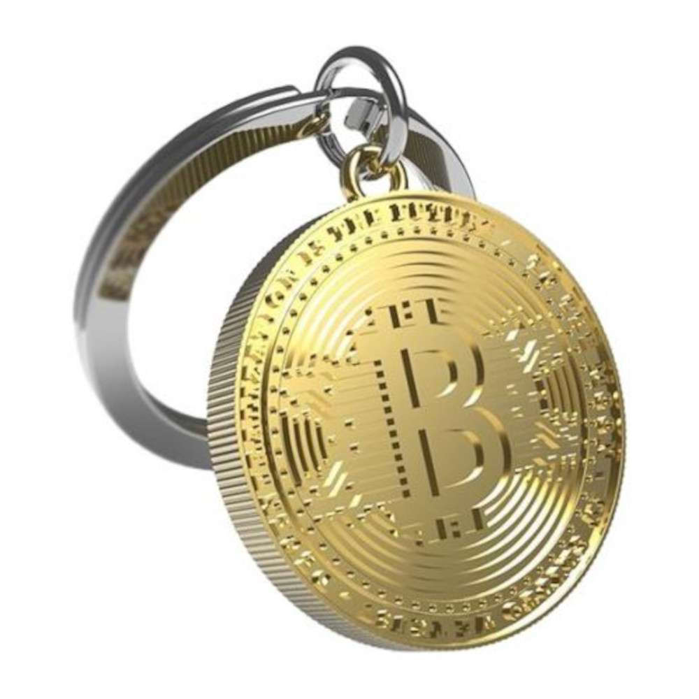 Metalmorphose Keychain - MTM138 - 01 - Cryptocoin Key Ring - 5404006053490 - Crystal Lotus